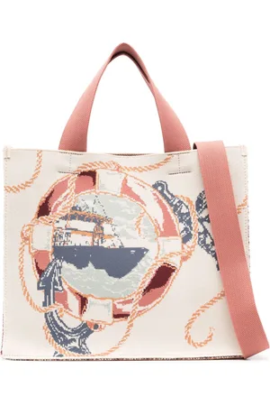 ZIMMERMANN Medium jacquard tote bag