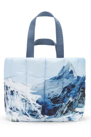 Perfect Moment Mountain-print tote bag