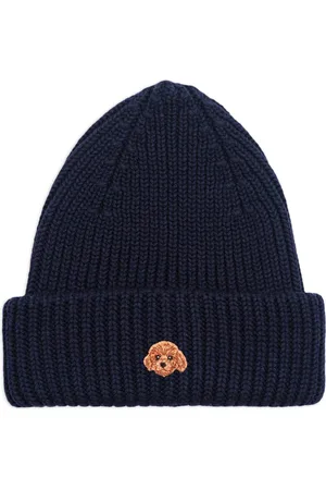 PELO FOUNDATION Dog-appliqu?? beanie