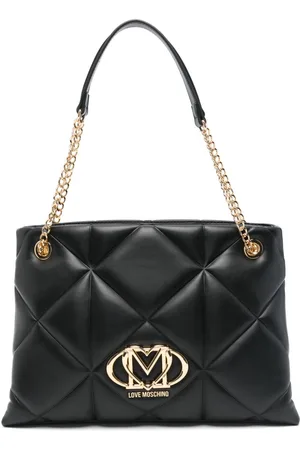 Moschino Logo-plaque shoulder bag