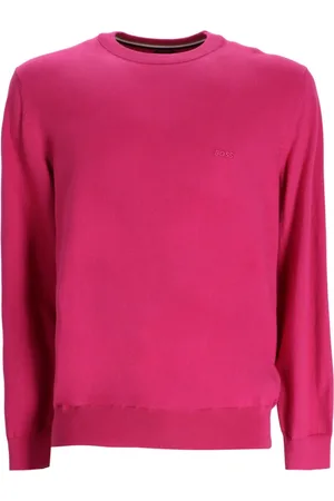 HUGO BOSS Logo-embroidered jumper