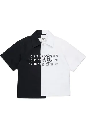 Maison Margiela Numbers-print polo shirt