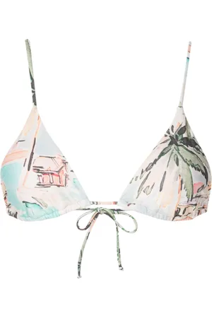 Lenny Niemeyer Graphic-print bikini top