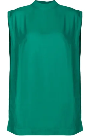 Lenny Niemeyer Mock-neck sleeveless blouse