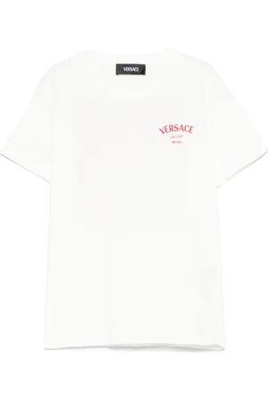 VERSACE Logo-print T-shirt