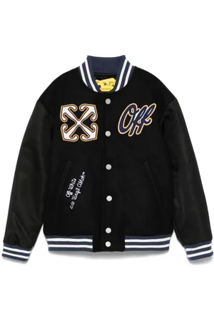 OFF-WHITE Arrow-patch bomber jacket