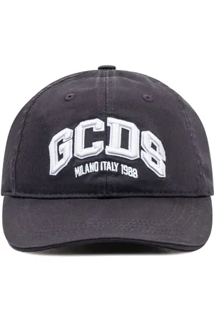 GCDS Logo-embroidered baseball cap