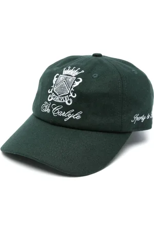 Sporty & Rich Emblem-embroidered cap