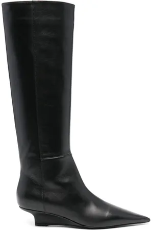 Totême 40mm leather knee boots
