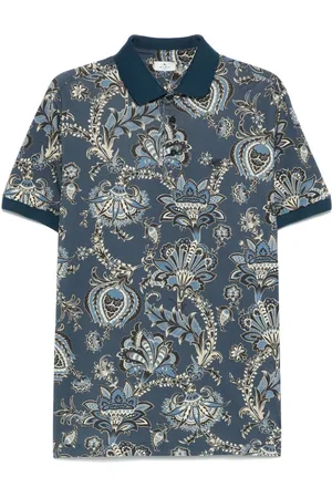 Etro Paisley polo shirt