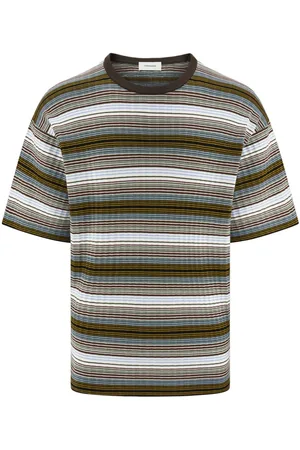 Salvatore Ferragamo Short-sleeved striped T-shirt