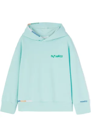 Palm Angels Logo-embroidered hoodie
