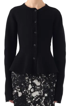 Jason Wu Peplum-hem wool cardigan