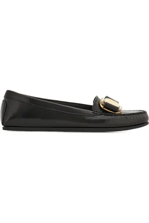 Salvatore Ferragamo Crystal-embellished loafers
