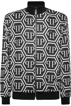 Philipp Plein Monogram-print track jacket