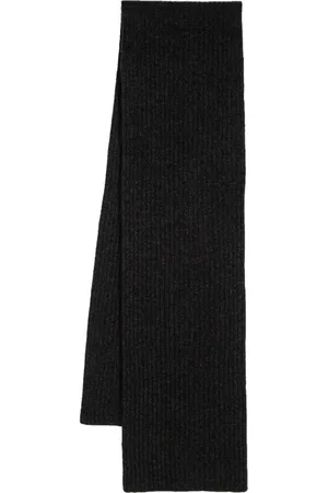 N.PEAL Short Ribbed scarf