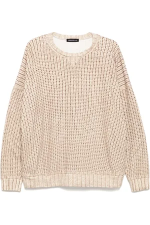 UNDERCOVER Fake knit printing sweater