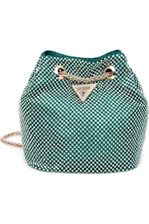 Guess Rhinestone-embellished bucket bag