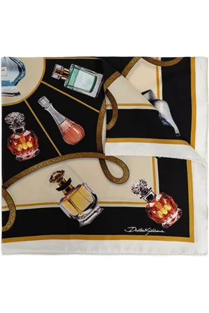 Dolce & Gabbana Perfume bottle-print scarf