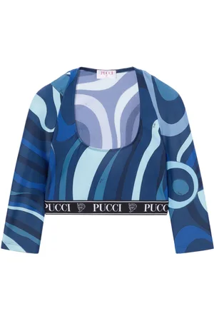 Puccini Marmo-print top