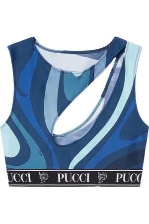 Puccini Marmo-print top