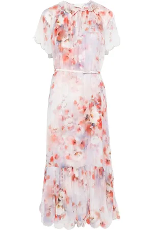 ZIMMERMANN Crush Flutter midi dress