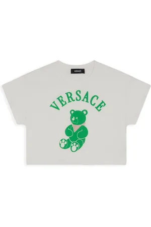 VERSACE Logo-print T-shirt