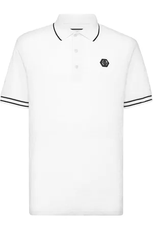 Philipp Plein Jacquard monogram polo shirt