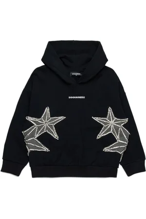 Dsquared2 Star-appliqu?? hoodie