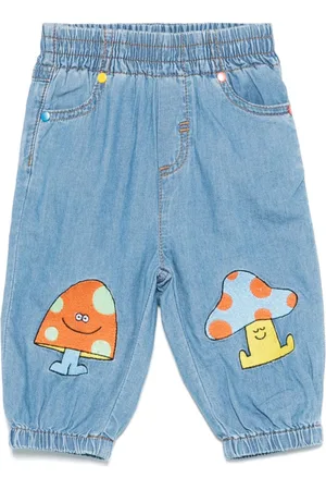 Stella McCartney Embroidered-motif jeans