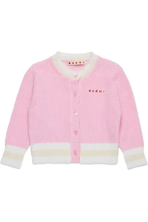 Marni Logo-embroidered cardigan
