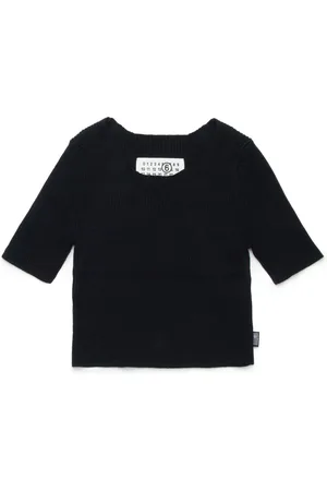 Maison Margiela Ribbed-knit top