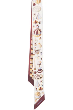 Salvatore Ferragamo Nadir-print neckerchief