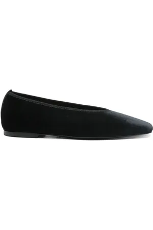 Totême MINIMALIST VELVET BALLERINAS