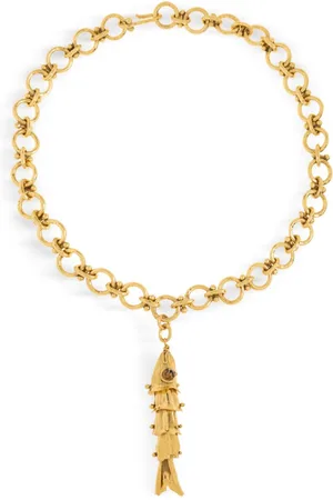 ULLA JOHNSON Sana fish necklace