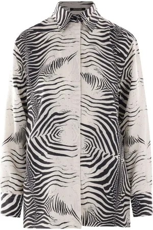 Roberto Cavalli Zebra-print shirt