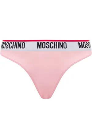 Moschino Logo-waistband thong