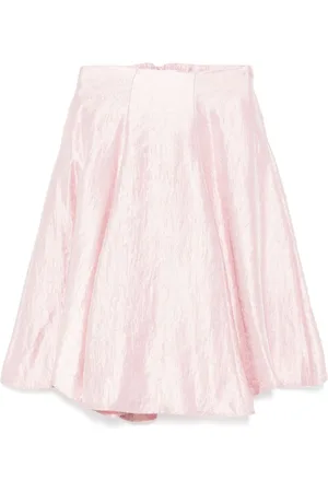 MONNALISA Metallic-effect skirt