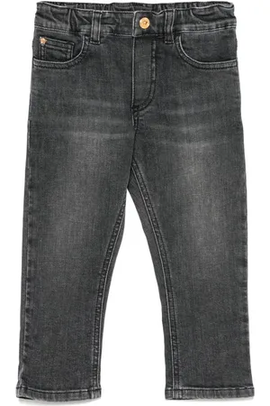VERSACE Medusa Head-button jeans