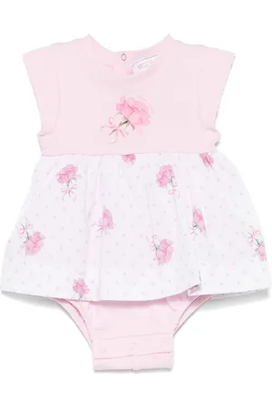 MONNALISA Rose-print dress