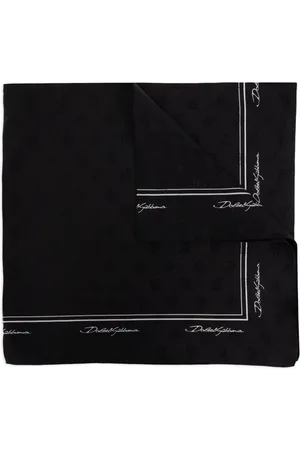 Dolce & Gabbana Logo-print silk scarf