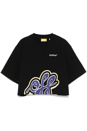 OFF-WHITE Graffiti-print T-shirt