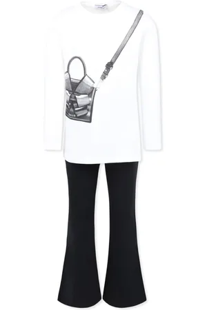 Pinko Bag-print trousers set