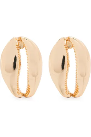 Tohum Design Concha Mega Puka earrings