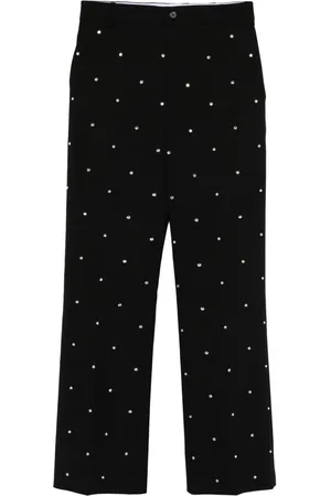Frenken Belcut Swarovski-embellished trousers