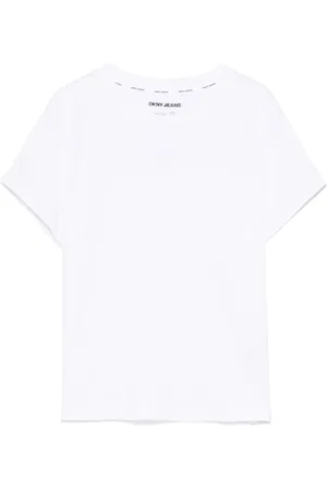 DKNY Logo-embroidered T-shirt