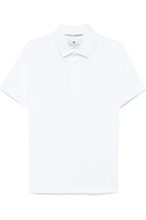 Etro Pegaso-embroidered polo shirt