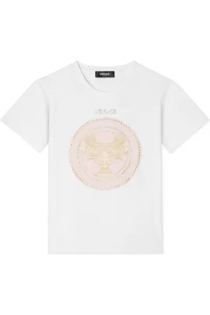 VERSACE Logo-embellished T-shirt