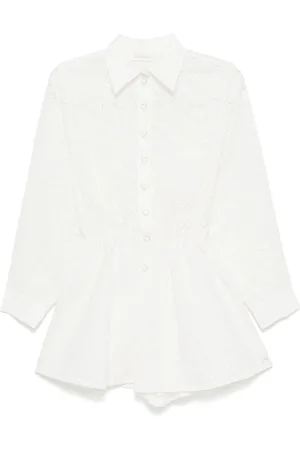 ZIMMERMANN Crush embroidered playsuit
