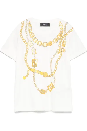 VERSACE Logo-print T-shirt